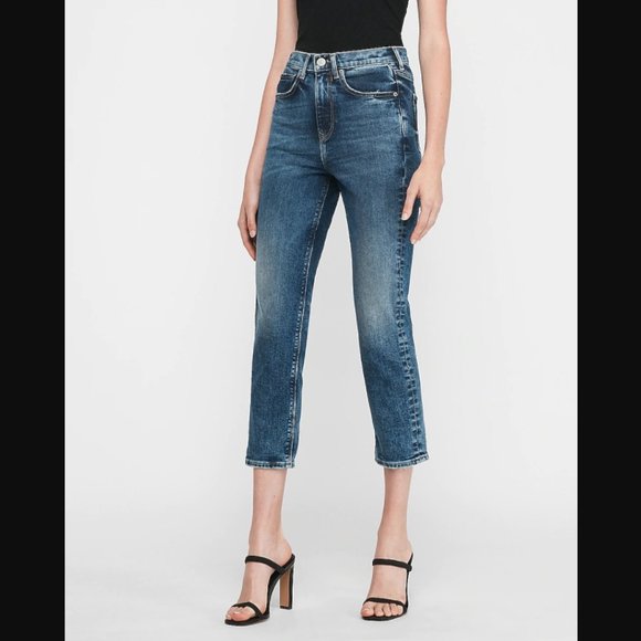 LOFT Denim - Loft Super High Waisted Dark Wash Mom Jeans 16